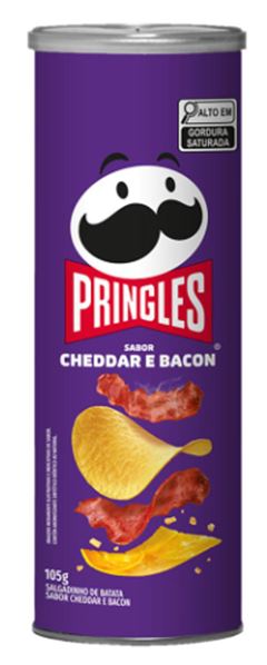 BATATA PRINGLES CHED/BACON 6X104GR07/26