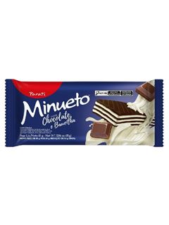 BISC.W. MINUETO CHOC.BAUNILHA 18X81GR