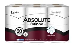 PAPEL HIGIENICO FOFINHO NEUTRO FOLHA TRIPLA .ABSOLUTE