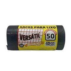 SACO LIXO VERSATIL REFOR. ROLO 6X30X50LT