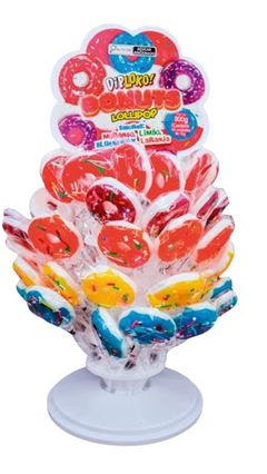 PIRULITO DIPLOKO LOLLIPOP DONUTS 60X15GR