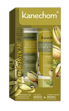 SHAMPOO+COND.KIT KANECHOM OLEO DE PISTACHE