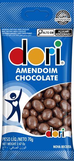 DORI AMENDOIM CHOCOLATE 15X70GR (05/27)