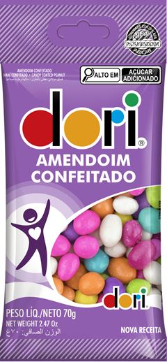 DORI AMENDOIM COLORIDO (03/27) 15X70GR