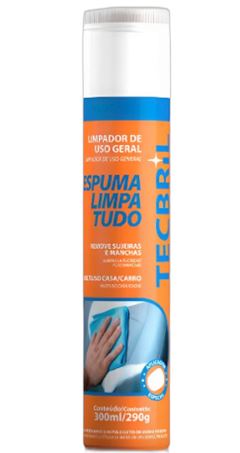 ESPUMA LIMP.TECBRIL LIMPA TUDO C/ESCOVA