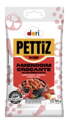 DORI AMEND.PETIZ PIMENT.VERM.CROC. 10/25