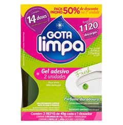 GEL SANITARIA ADESIVO GOTA LIMPA FRESH APLC+2 RF