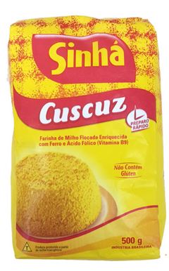 FAR.MILHO SINHA CUSCUZ  12X500GR 05/26