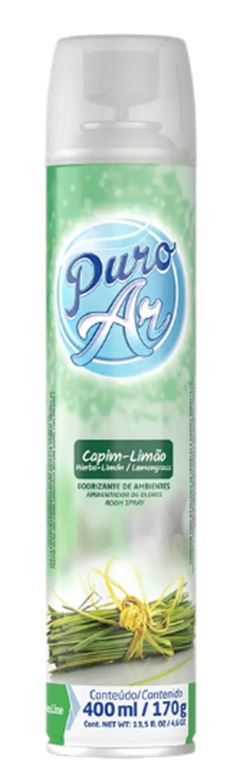 BOM AR PURO AR CAPIM LIMAO 6X400ML