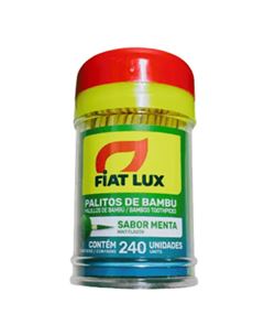 PALITOS FIAT LUX BAMBU PL MENTA 12X240UN