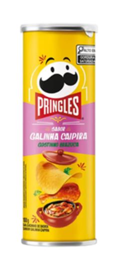 BATATA PRINGLES GALINHA CAIPIRA 6X100GR