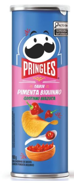 BATATA PRINGLES PIMENTA BIQUINHO 6X100GR