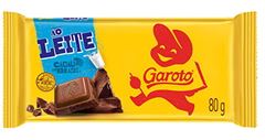 CHOC.GAROTO BR CHOC AO LEITE 20%+16X80GR