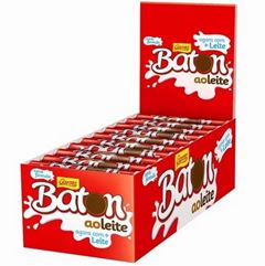 CHOC.GAROTO BATON CHOC.AO LEITE  20%GRAT