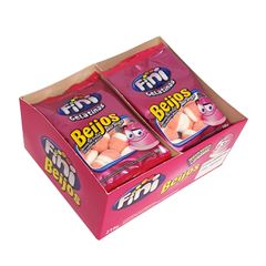 FINI BEIJOS DE MORANGO  6X80GR (12/27)