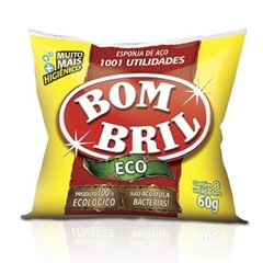 LA DE ACO BOMBRIL 20X6X45GR