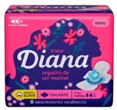 ABSORVENTE DIANA SUAVE C/ABAS