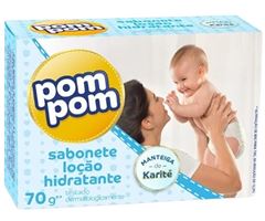 SABONETE POMPOM LOÇAO HIDRADANTE 12X70GR