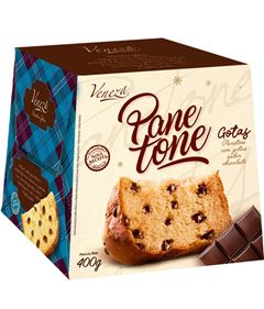 PANETTONE VENEZA  C/GOTAS CHOC. 12X300GR