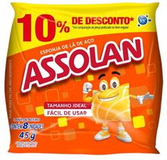 LA DE ACO ASSOLAN  PRO 20X8UN