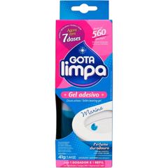 GEL SANITARIO ADESIVO GOTA LIMPA FLORAL 7X