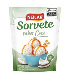 PO P/SORVETE NEILAR COCO 10X120G
