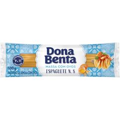 MASSA DONA BENTA C/OVOS ESPAG 8 24X500GR
