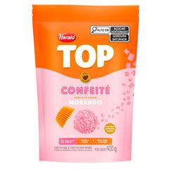 CHOCOLATE GRANULE HARALD CONFEITO TOP MORANGO