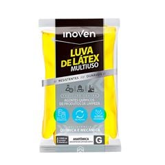 LUVAS DE LATEX MULTIUSO INOVEN G 1X12UN