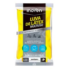 LUVAS DE LATEX MULTIUSO INOVEN P 1X12UN