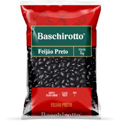 FEIJAO PRETO BASCHIROTTO T1 10X1KG 10/26