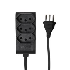 TASCHIBRA  EXTENSAO 3M/3PINOS 10 A