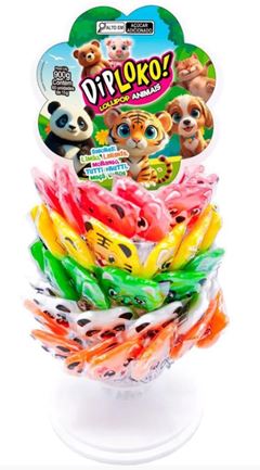 PIRULITO LOLLIPOP ANIMAIS  SORTIDOS
