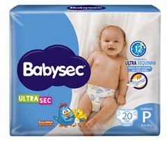 FRALDA BABYSEC ULTRA SEQUINHA P