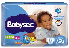 FRALDA BABYSEC ULTRA SEQUINHA XXG