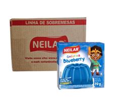GELATINA NEILAR BLUEBERRY 48X20GR
