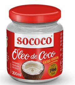 OLEO DE COCO EXTRA VIRGEM  SOCOCO