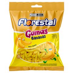 BALA FLORESTAL GOMAS BANANAS 4X150GR