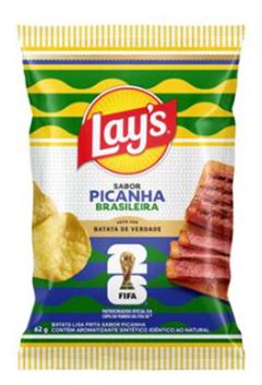 ELMA CHIPS LAYS COPA PICANHA 1X62GR