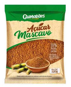 ACUCAR MASCAVO GUIMARAES 12X500GR