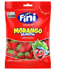 FINI  MORANGO SILVESTRE 6X80GR (10/27)