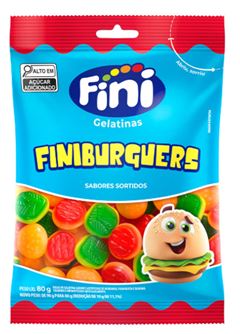 FINI  FINIBURGUERS 6X80GR (08/27)