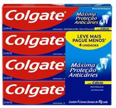 CREME DENTAL COLGATE MAXIMA PROTEÇÃO ANTI CARIE
