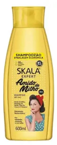 SHAMPOO SKALA AMIDO DE MILHO3X600ML
