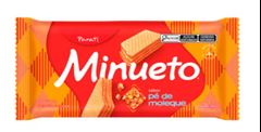 BISCOITO WAFER MINUETO PE DE MOLEQUE