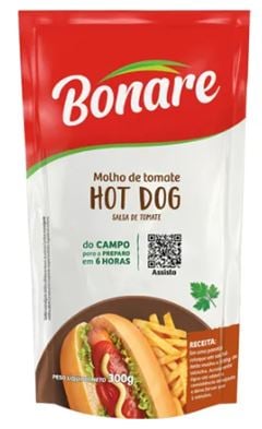 MOLHO TOM.BONARE HOT DOG-SC 10X300GR