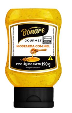 MOSTARDA C/MEL BONARE TD GORMET  3X190GR