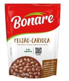 FEIJAO CARIOCA BONARE -SC 10X280GR