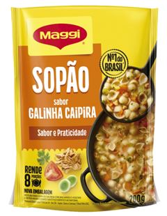 SOPAO MAGGI GALINHA CAIPIRA 8X200GR03/27
