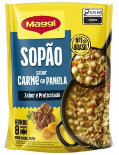 SOPAO MAGGI CARNE DE PANELA 8X200GR03/27